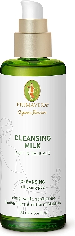 Face Cleansing Milk - Primavera Soft & Delicate Cleansing Milk — photo N1