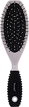 Hair Brush, 9010, grey & black - Donegal — photo N1