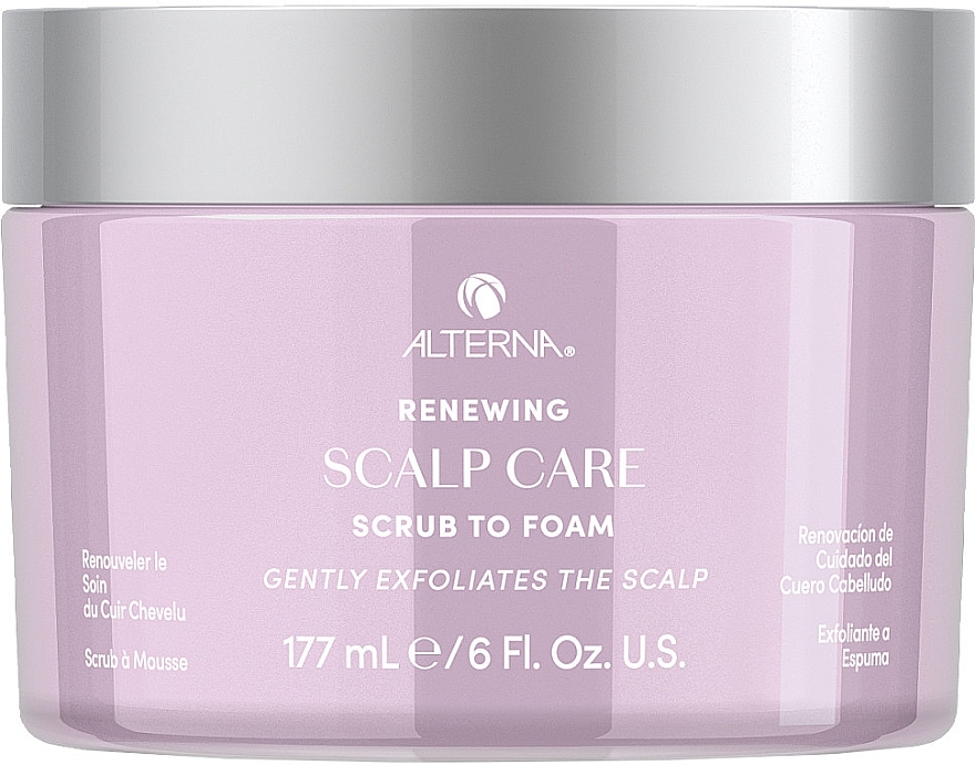 Foaming Scalp Scrub - Alterna Renewing Scalp Care Scrub To Foam — photo N1