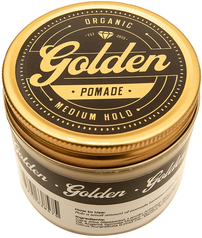 Hair Styling Pomade - Golden Beards Golden Pomade — photo N2