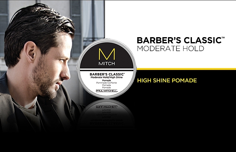 Light Hold Shine Hair Pomade - Paul Mitchell Mitch Barber's Classic — photo N5