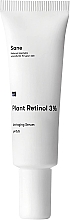 Retinol Face Serum - Sane Plant Retinol 3% + Vitamin F 2% Anti-aging Serum pH 5.5 — photo N3