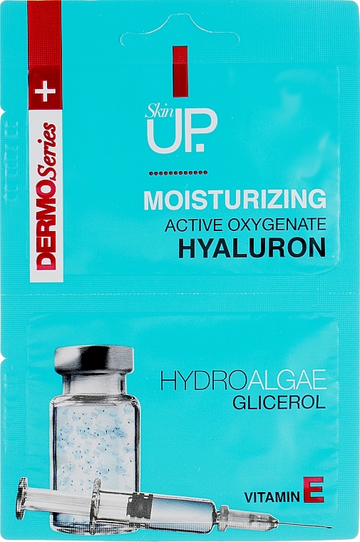 Moisturizing Face Mask with Hyaluronic Acid, Green Algae & Vitamin E - Verona Laboratories DermoSerier Skin Up Face Mask — photo N1