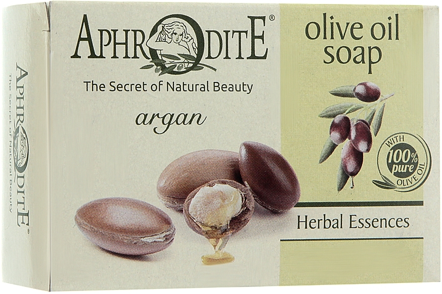 Olive Oil Soap with Argan - Aphrodite Olive Oil Soap With Argan — photo N1