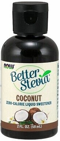 Liquid Sweetener 'Coconut' - Now Foods Better Stevia Liquid Sweetener Coconut — photo N1