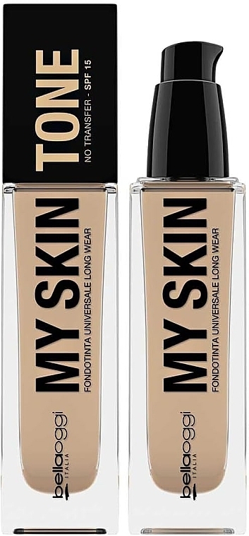 Foundation - Bellaoggi My Skin Tone Foundation SPF 15 — photo N1