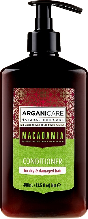 Macadamia Oil Hair Conditioner - Arganicare Macadamia Conditioner — photo N1