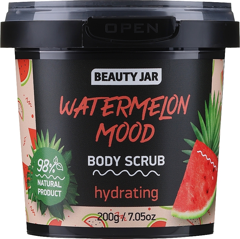 Body Scrub - Beauty Jar Watermelon Mood Hydrating Body Scrub — photo N1