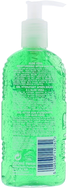 After Sun Gel with Aloe Vera - Malibu After Sun Gel Aloe Vera — photo N3