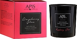 Natural Soy Candle - APIS Professional Raspberry Glow Soy Candle — photo N1
