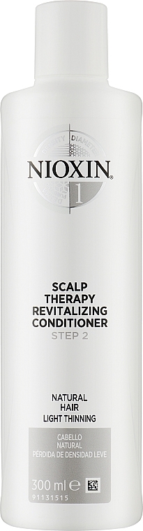 Repair Conditioner - Nioxin Thinning Hair System 3 Color Safe Scalp Revitalizing Conditioner — photo N1