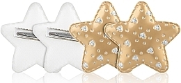 Golden Star Hair Clip, d-191 - Dini Hand Made — photo N1