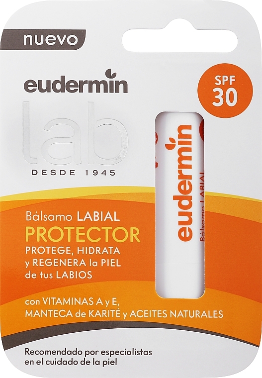 Sun Lip Balm - Eudermin Sun Care Protector Labial SPF6 — photo N1