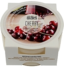 Fragrances, Perfumes, Cosmetics Scented Candle - House of Glam Sweet Cherry Liquer Candle (mini size)