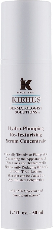 Serum Concentrate for Face - Kiehl`s Hydro-Plumping Re-Texturizing Serum Concentrate — photo N14