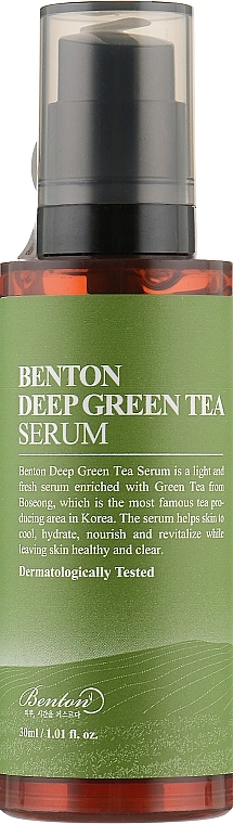 Green Tea Serum - Benton Deep Green Tea Serum — photo N2