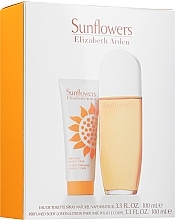 Fragrances, Perfumes, Cosmetics Elizabeth Arden Sunflowers - Set (edt/100ml + b/lot/100ml)