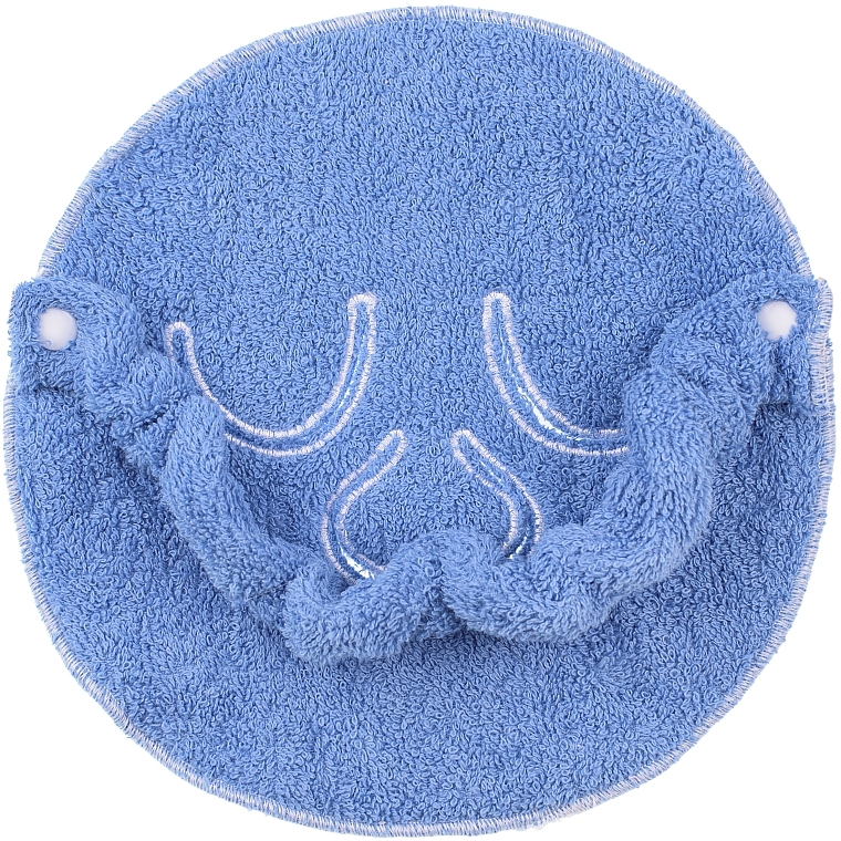 Beauty Treatment Compression Towel, blue - MAKEUP Facial Spa Cold & Hot Compress Blue — photo N3