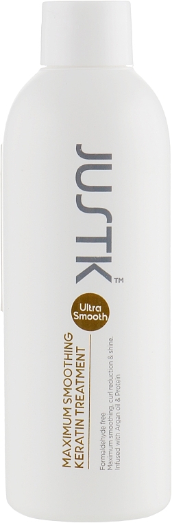 Hair Nano Plastic - JustK Maximum Smoothing Keratin Treatment — photo N1