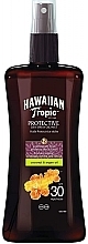 Dry Tanning Oil - Hawaiian Tropic Protective Dry Spray Oil Mist SPF 30 — photo N1