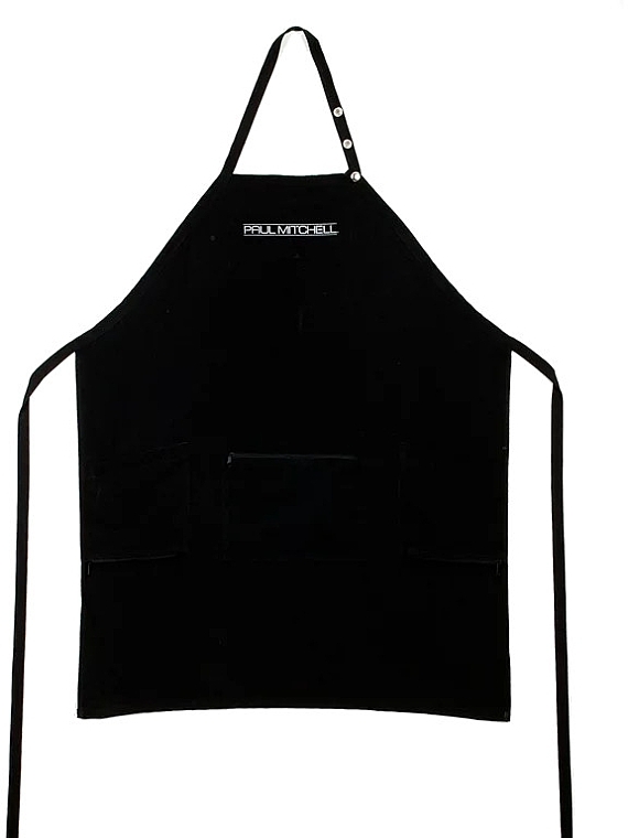 Hairdressing Apron, black - Paul Mitchell Logo Professional Apron — photo N1