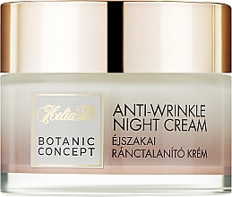 Fragrances, Perfumes, Cosmetics Anti-Wrinkle Night Cream with Tokai Wine Extract & Bakuchiol - Helia-D Botanic Concept Night Cream