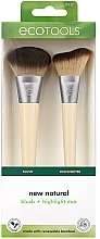 Makeup Brush Set - EcoTools Natural Blush & Highlight Duo — photo N2