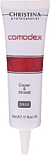 Protective Tinted Face Cream - Christina Comodex Cover & Shield Cream SPF20 — photo N2