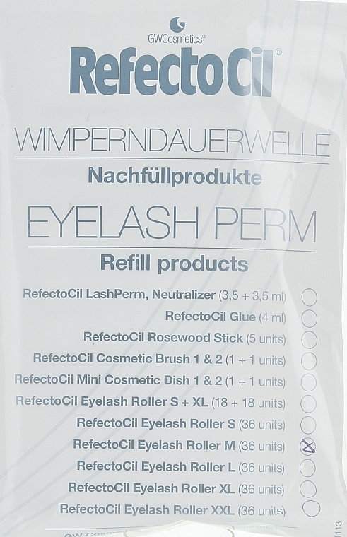 Lash Perm (M) - RefectoCil Eyelash Perm — photo N1