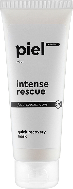 Set 'Intensive Men Skin Care Complex' - Piel Cosmetics Men (mask/75ml + cr/50ml) — photo N20