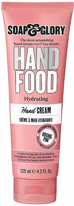 Moisturizing Hand Cream - Soap & Glory Hand Food Hydrating Hand Cream — photo N1