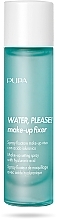 Makeup Setting Spray with Hyaluronic Acid - Pupa Water, Please! Make-Up Fixer — photo N2