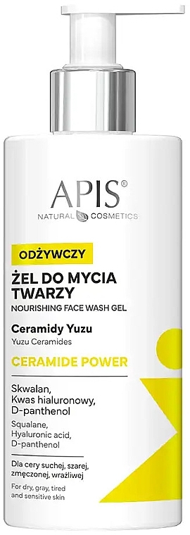 Nourishing Face Wash Gel - APIS Professional Ceramide Power Nourishing Face Wash Gel — photo N1