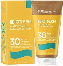 Sunscreen - Biotherm Waterlover Face Sunscreen SPF30 — photo N1