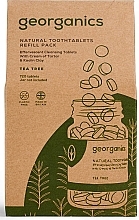 Fragrances, Perfumes, Cosmetics Tooth Cleansing Tablets "Tea Tree" - Georganics Natural Toothtablets Tea Tree (refill)