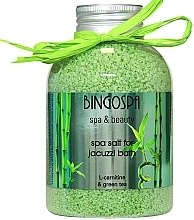 Fragrances, Perfumes, Cosmetics Green Tea Jacuzzi Salt - BingoSpa