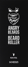 Set - Angry Beards Beard Roller & Tool Cleaner (roller/1pcs + tool/clean/50ml) — photo N1