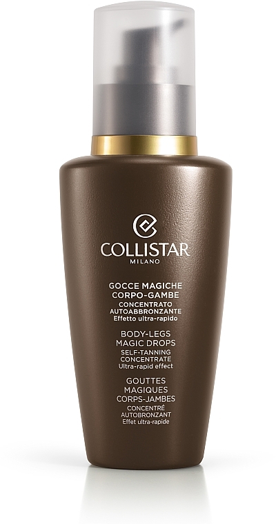 Self Tanning Concentrate - Collistar Magic Drops for Body & Legs Self Tanning Concentrate — photo N1