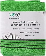 Hammam & Peeling Towel, green - Yeye — photo N1