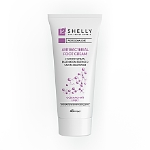 Antibacterial Foot Cream with Silver Ions, Green Tea Extract & Menthol - Shelly Professional Care Antibacterial Foot Cream — photo N1