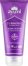 Fragrances, Perfumes, Cosmetics Body Scrub "Turmeric & Bergamot" - Ayumi Turmeric & Bergamot Body Scrub