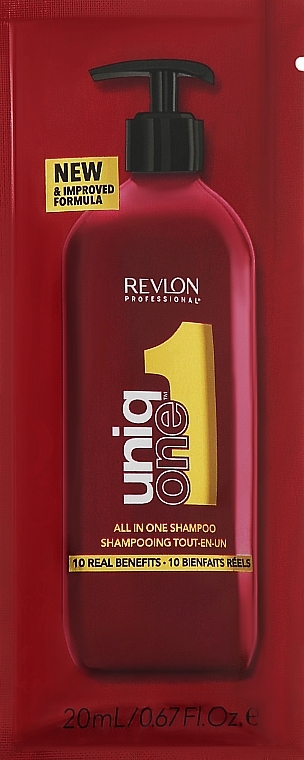 Shampoo with Pump - Revlon Professional Uniq One Shampoo — photo N1