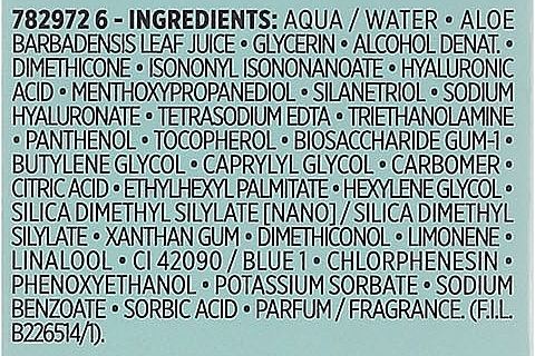 Face Aqua-Fluid for Normal & Combination Skin - L'Oreal Paris Hydra Genius Aloe Water  — photo N4