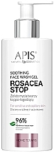 Fragrances, Perfumes, Cosmetics Soothing Cleansing Gel - APIS Professional Rosacea-Stop Soothing Face Wash Gel