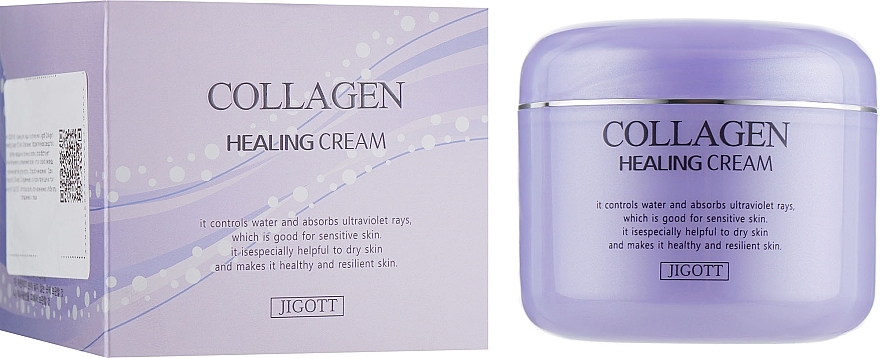 Nourishing Collagen Face Cream - Jigott Collagen Healing Cream — photo N1