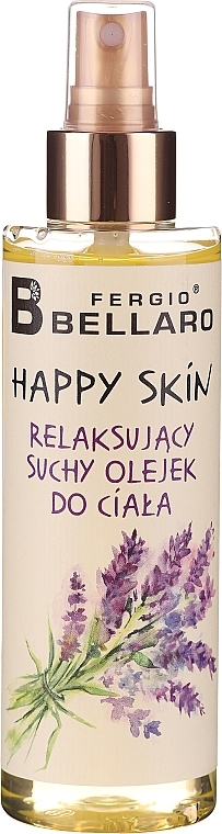 Relaxing Dry Body Oil - Fergio Bellaro Happy Skin Body Oil — photo N1