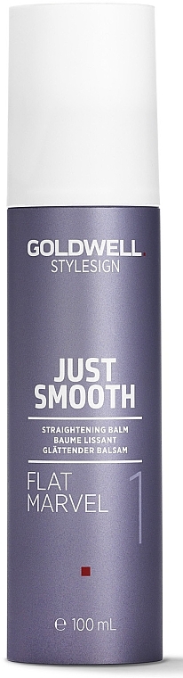 Smoothing Hair Balm - Goldwell Style Sign Just Smooth Flat Marvel Straightening Balm — photo N3