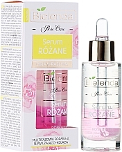 Fragrances, Perfumes, Cosmetics Two-Phase Facial Serum - Bielenda Rose Care Serum For Sensitive Skin