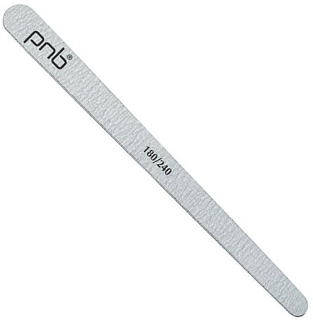 Teardrop Nail File, 180/240 - PNB Grey Wood — photo N1