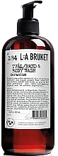 Fragrances, Perfumes, Cosmetics Geranium Liquid Hand & Body Soap - L:A Bruket No. 184 Hand & Body Wash Geranium